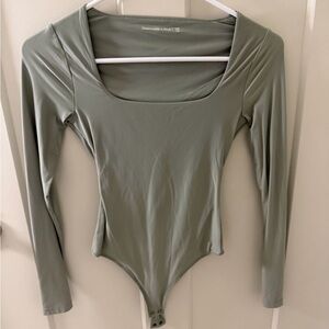 Abercrombie & Fitch Sage Long Sleeve Bodysuit
